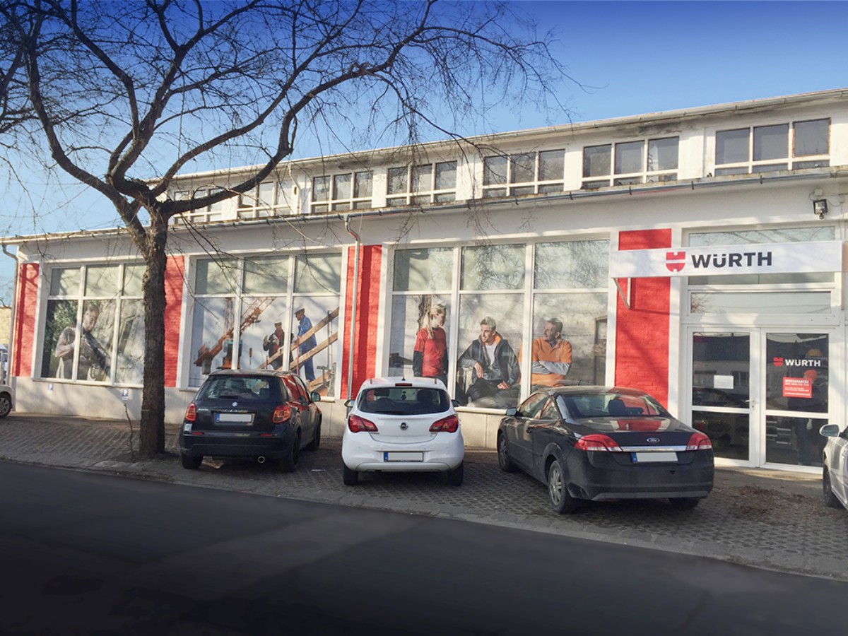 Hentes utcai Würth Shop